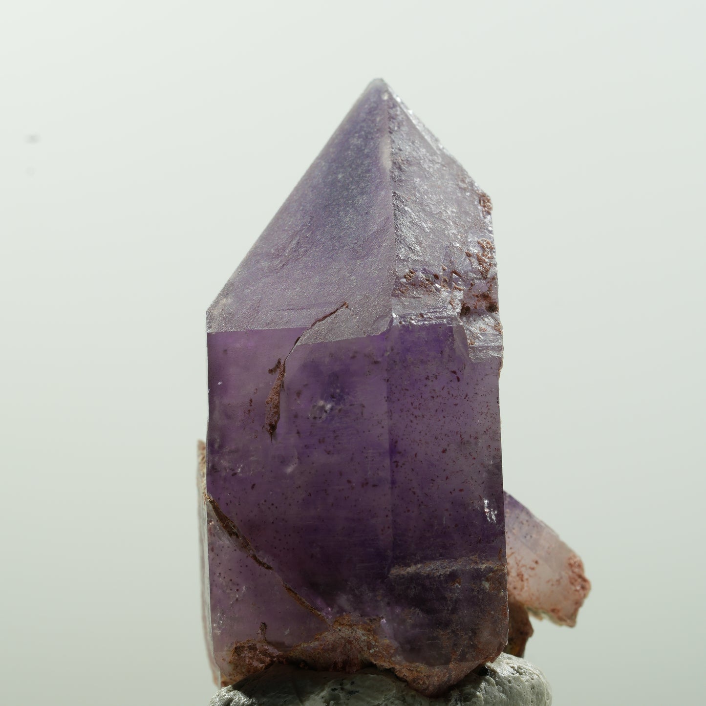 Seltene Skelett Phantom Amethyst Spitze Brandberg, Namibia 39*22*20mm #13635