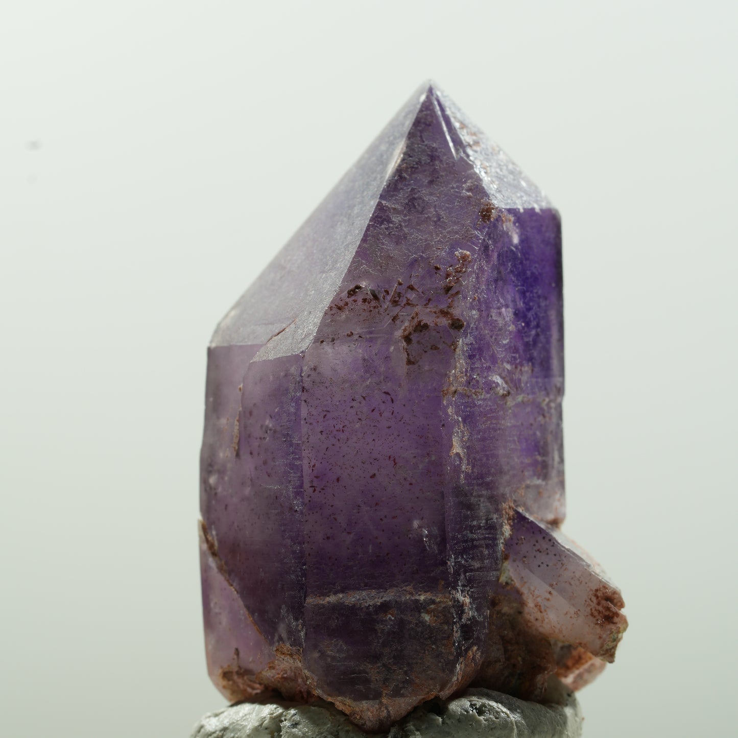 Seltene Skelett Phantom Amethyst Spitze Brandberg, Namibia 39*22*20mm #13635