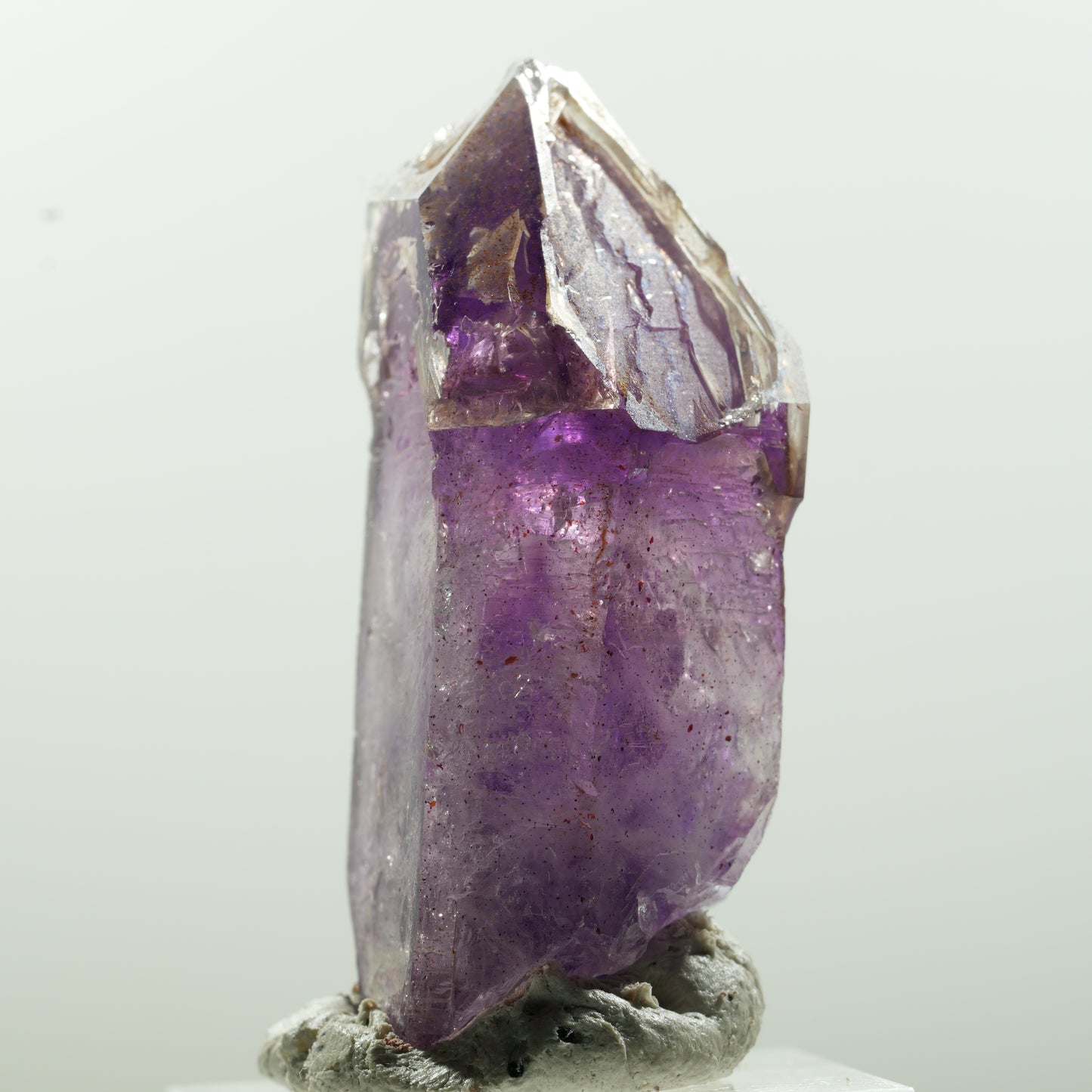 Seltene Skelett Phantom Amethyst Spitze Brandberg, Namibia 47*22*16mm #13636