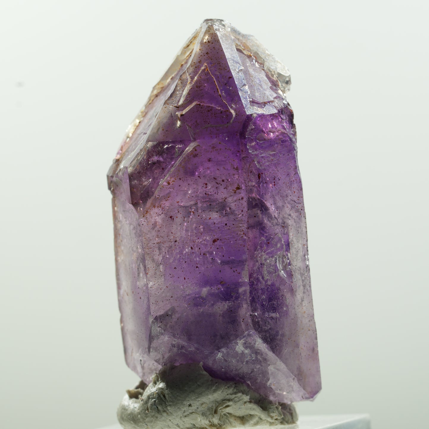 Seltene Skelett Phantom Amethyst Spitze Brandberg, Namibia 47*22*16mm #13636