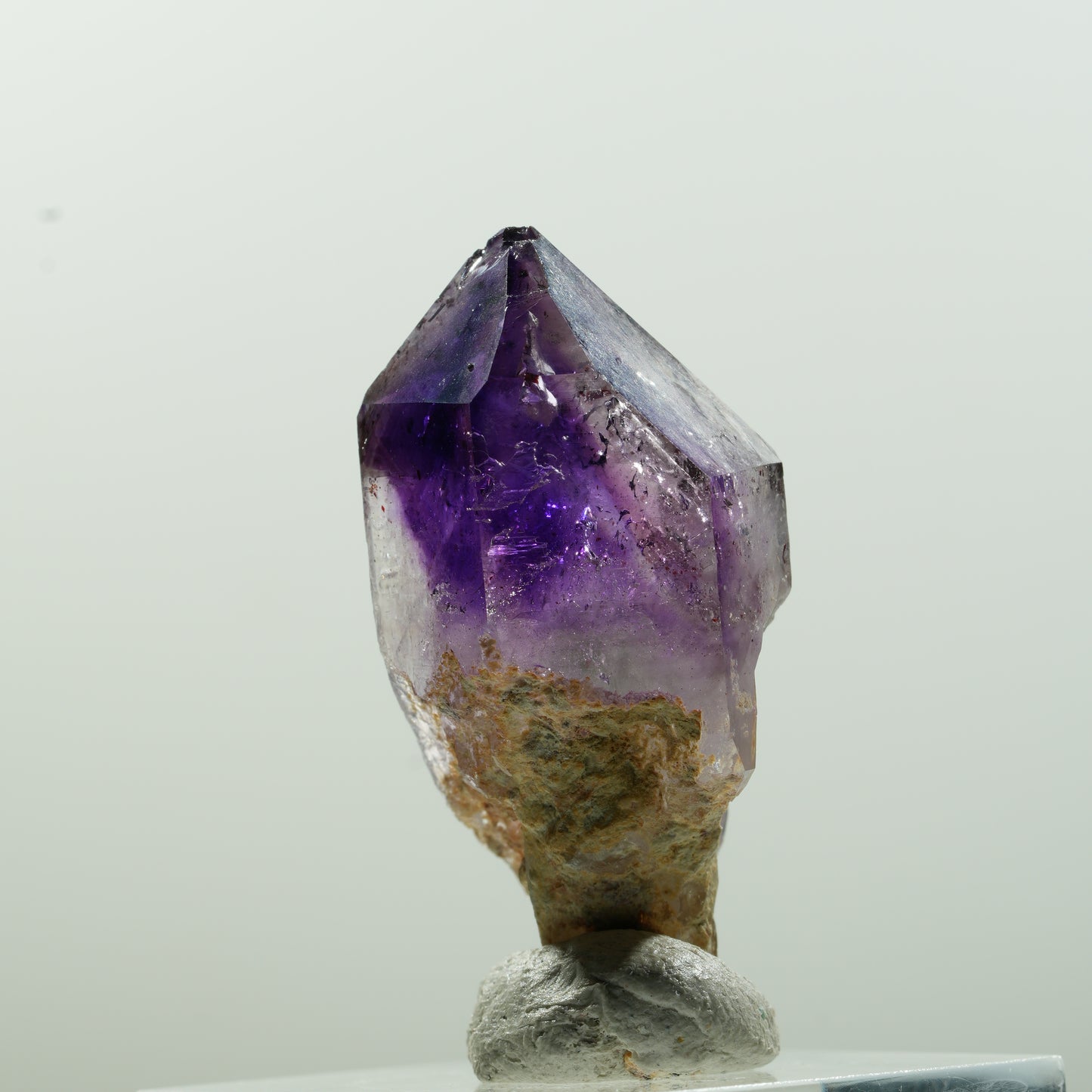 Seltene Skelett Phantom Amethyst Spitze Brandberg, Namibia 38*18*16mm #13638