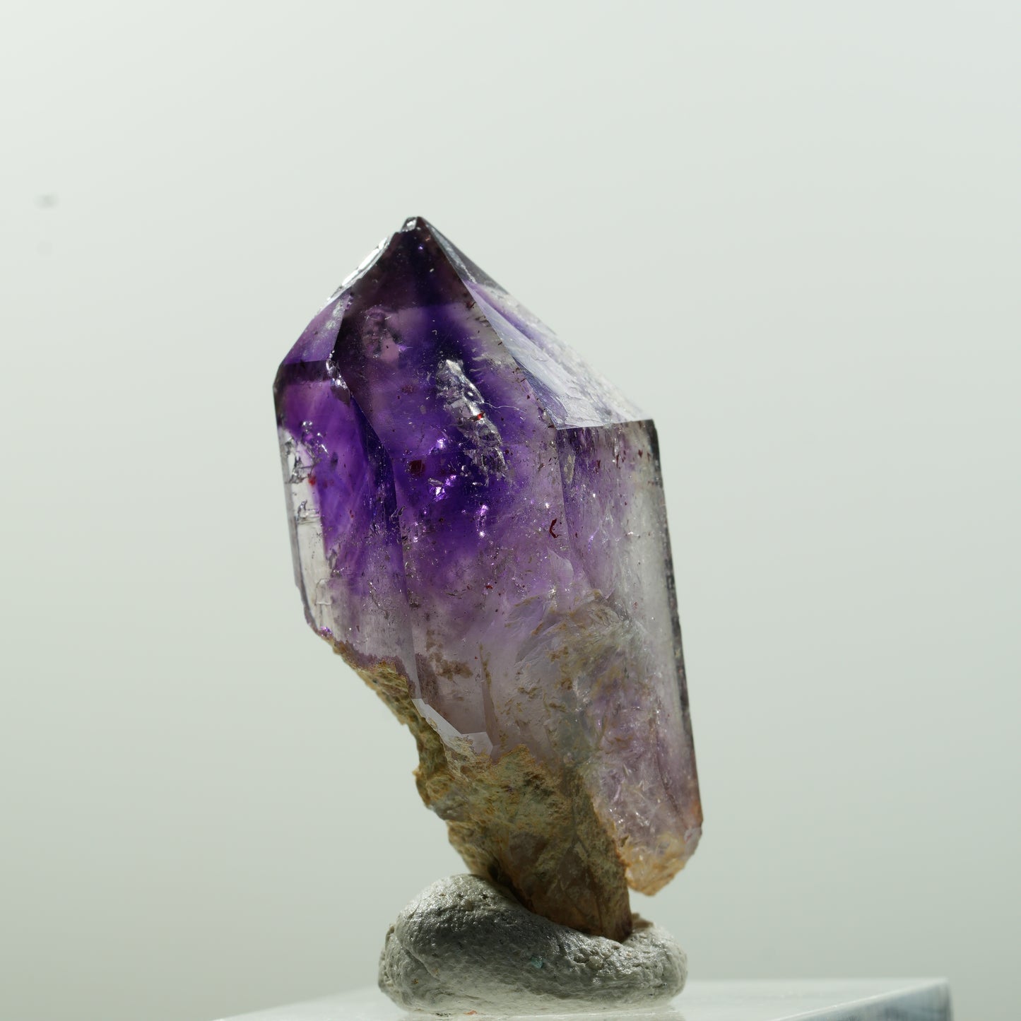 Seltene Skelett Phantom Amethyst Spitze Brandberg, Namibia 38*18*16mm #13638