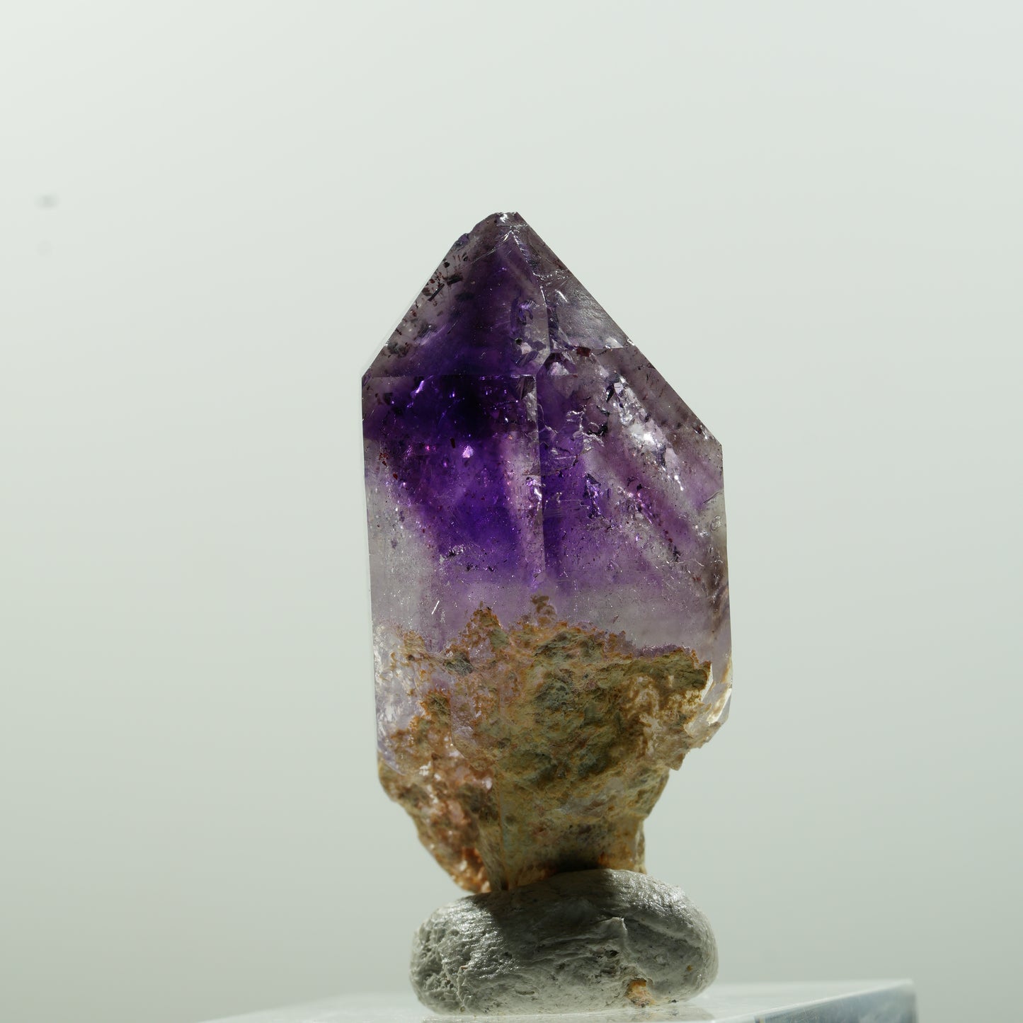 Seltene Skelett Phantom Amethyst Spitze Brandberg, Namibia 38*18*16mm #13638