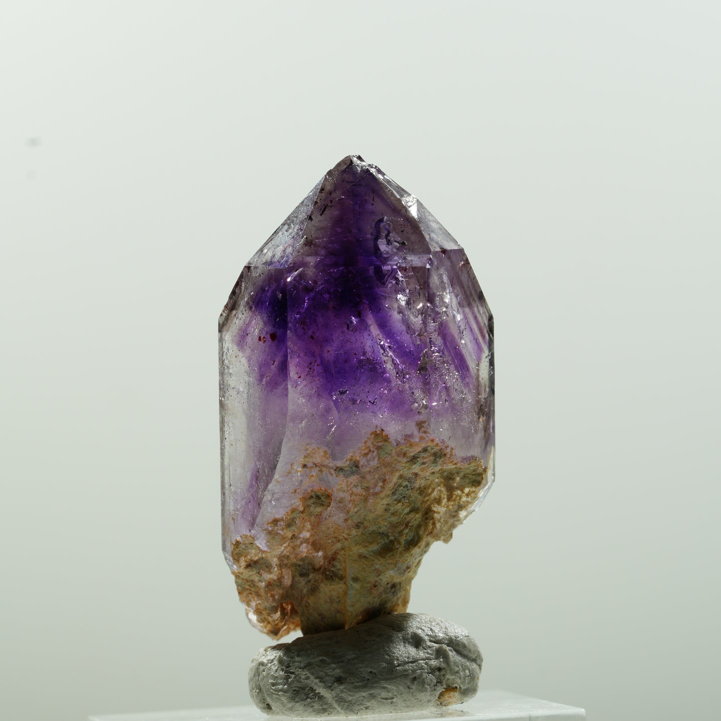 Seltene Skelett Phantom Amethyst Spitze Brandberg, Namibia 38*18*16mm #13638