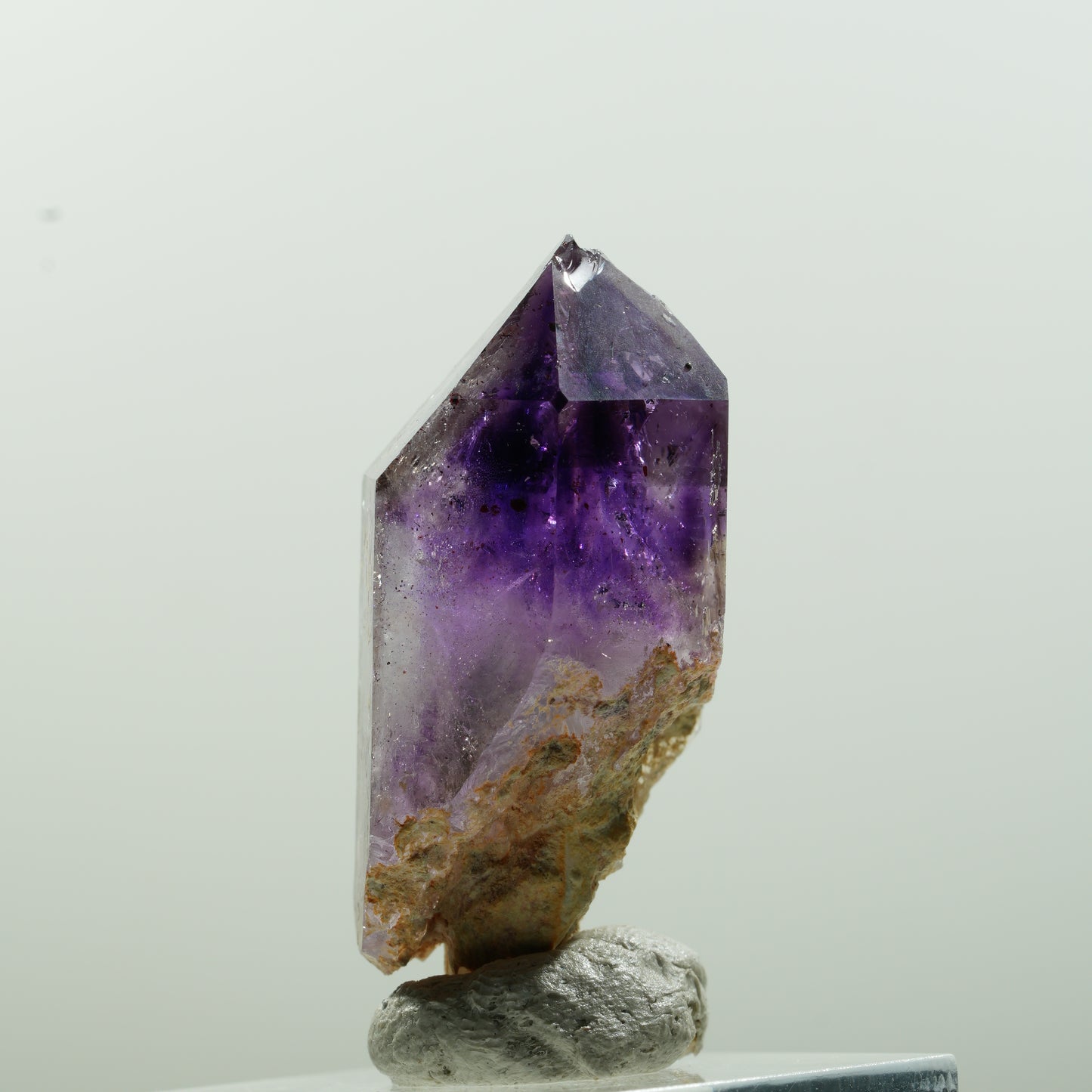 Seltene Skelett Phantom Amethyst Spitze Brandberg, Namibia 38*18*16mm #13638