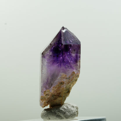 Seltene Skelett Phantom Amethyst Spitze Brandberg, Namibia 38*18*16mm #13638