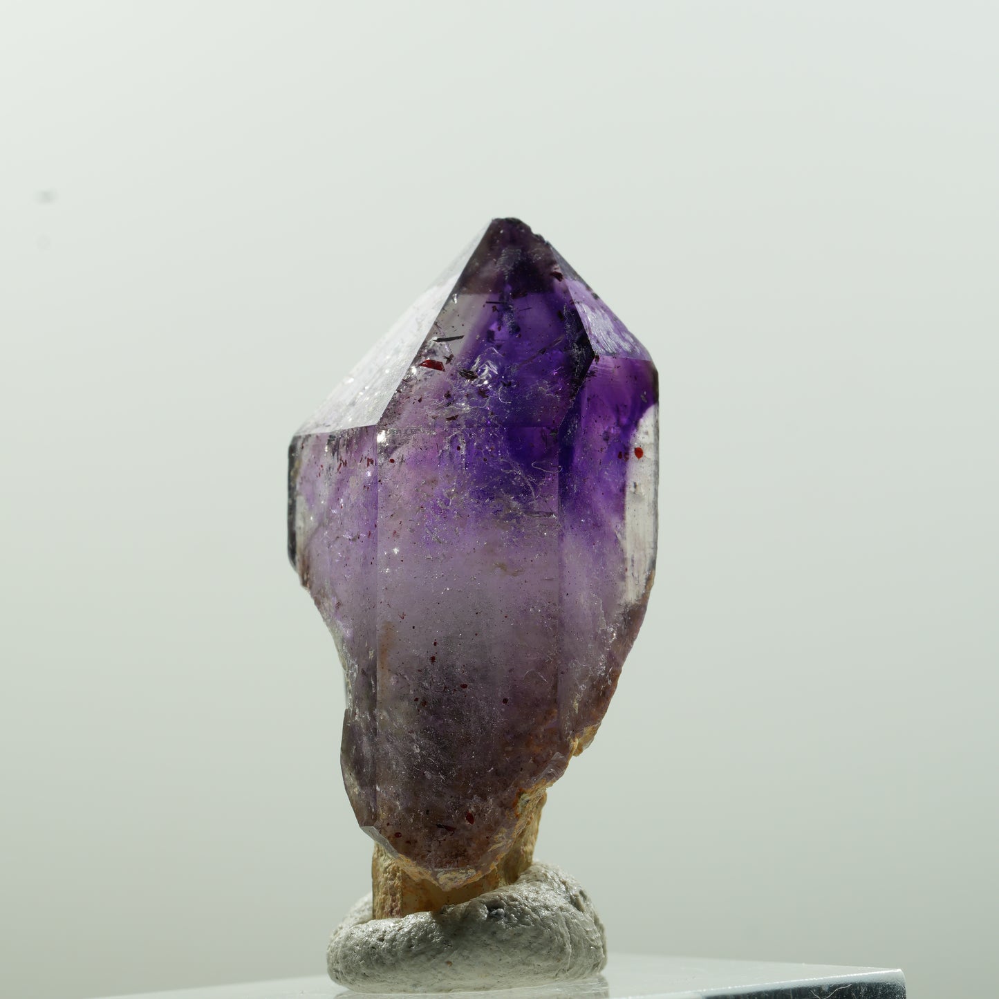 Seltene Skelett Phantom Amethyst Spitze Brandberg, Namibia 38*18*16mm #13638