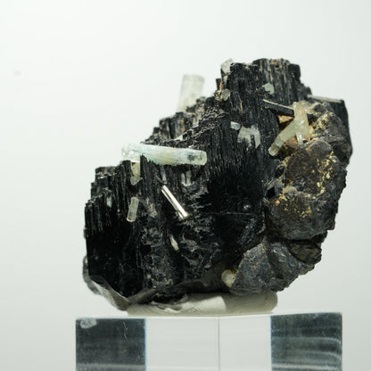 Seltene Aquamarin, Schörl Turmalin, Orthoklas Stufe Erongo, Namibia 53*40*33mm #13657