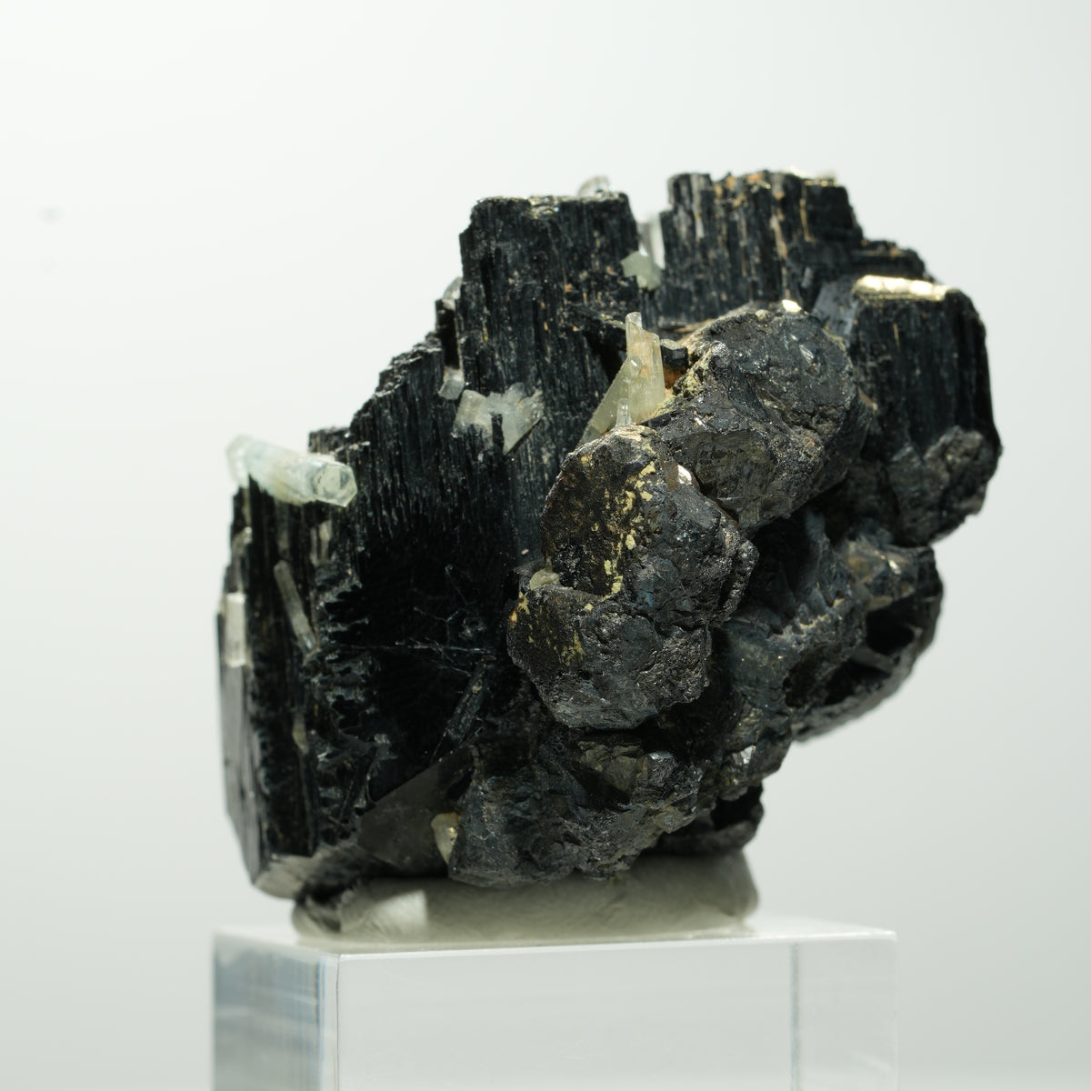 Seltene Aquamarin, Schörl Turmalin, Orthoklas Stufe Erongo, Namibia 53*40*33mm #13657