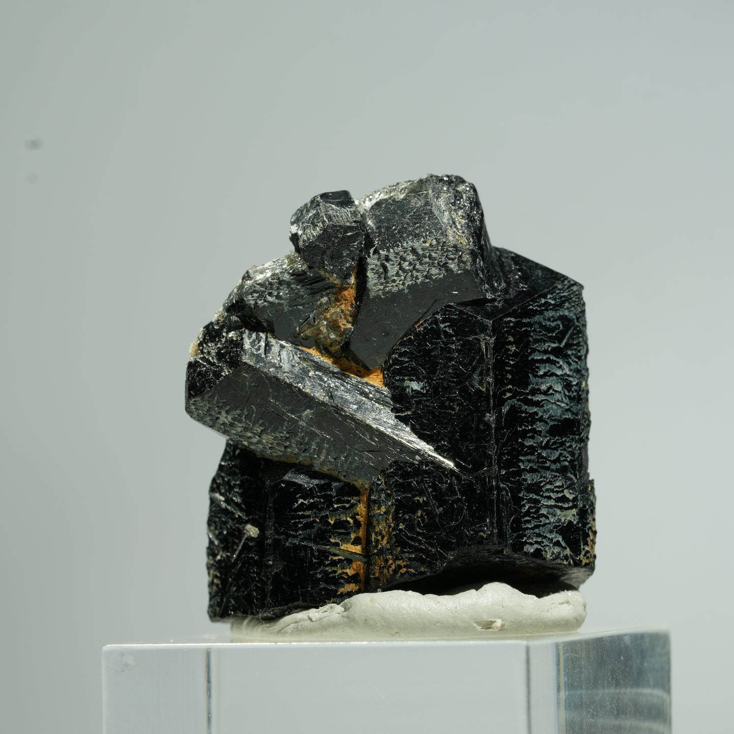 Seltene Schörl Turmalin Stufe, schwarz Erongo, Namibia 29*25*25mm #13673
