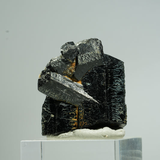 Seltene Schörl Turmalin Stufe, schwarz Erongo, Namibia 29*25*25mm #13673