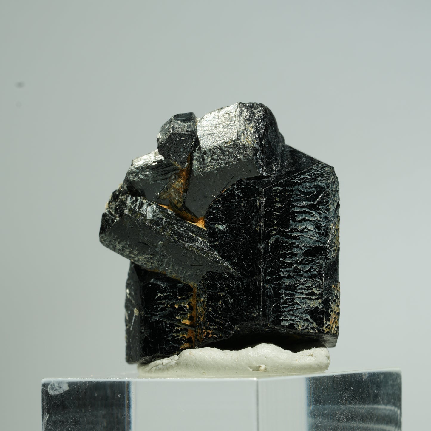 Seltene Schörl Turmalin Stufe, schwarz Erongo, Namibia 29*25*25mm #13673