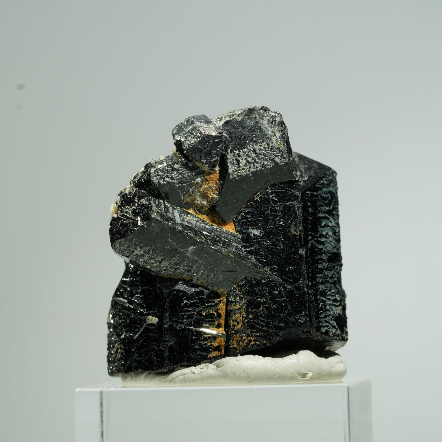 Seltene Schörl Turmalin Stufe, schwarz Erongo, Namibia 29*25*25mm #13673