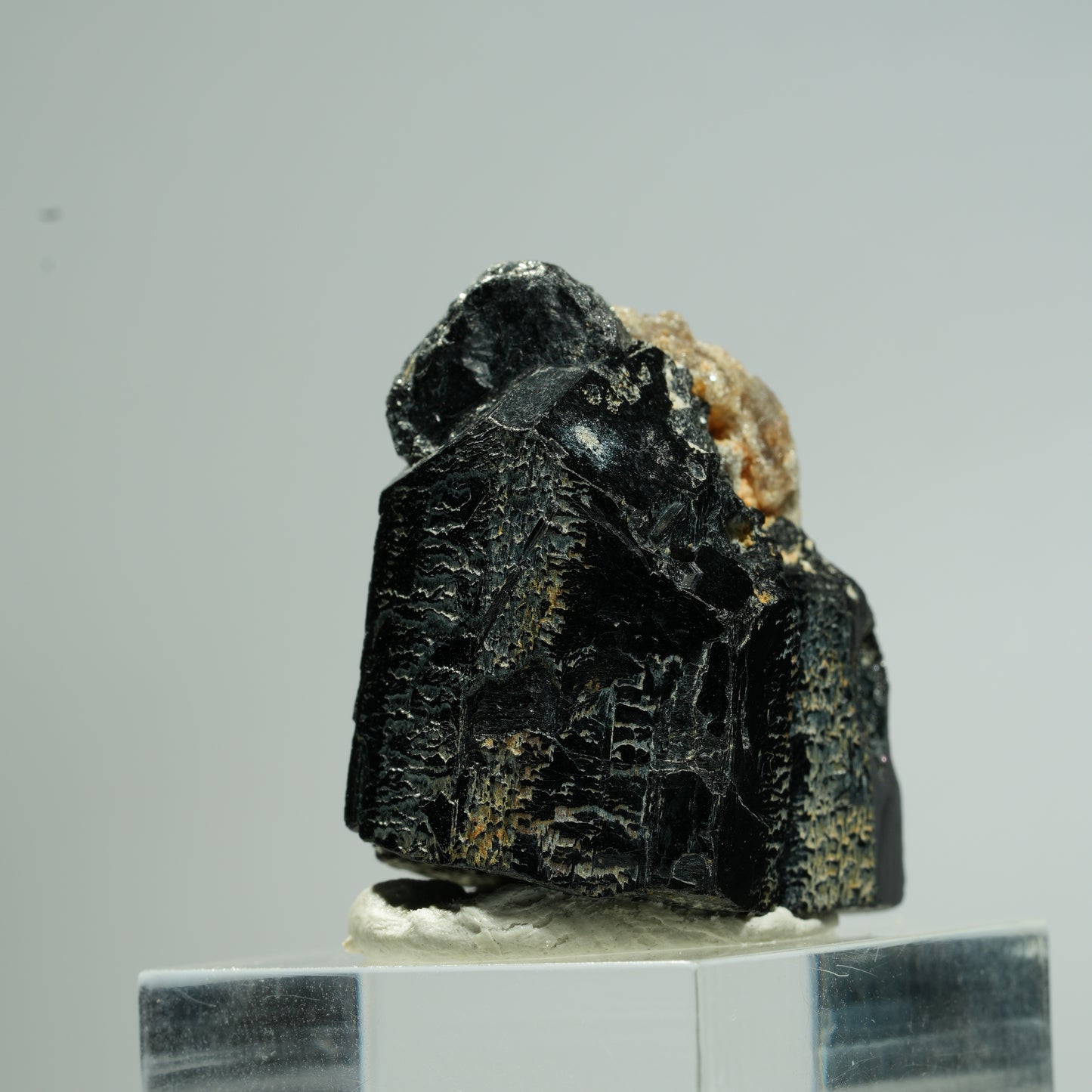 Seltene Schörl Turmalin Stufe, schwarz Erongo, Namibia 29*25*25mm #13673