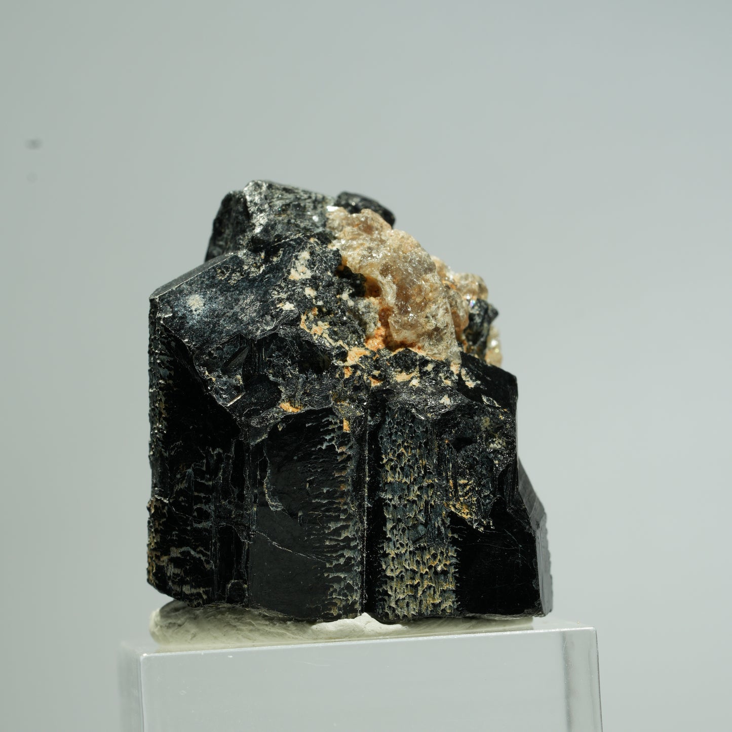 Seltene Schörl Turmalin Stufe, schwarz Erongo, Namibia 29*25*25mm #13673