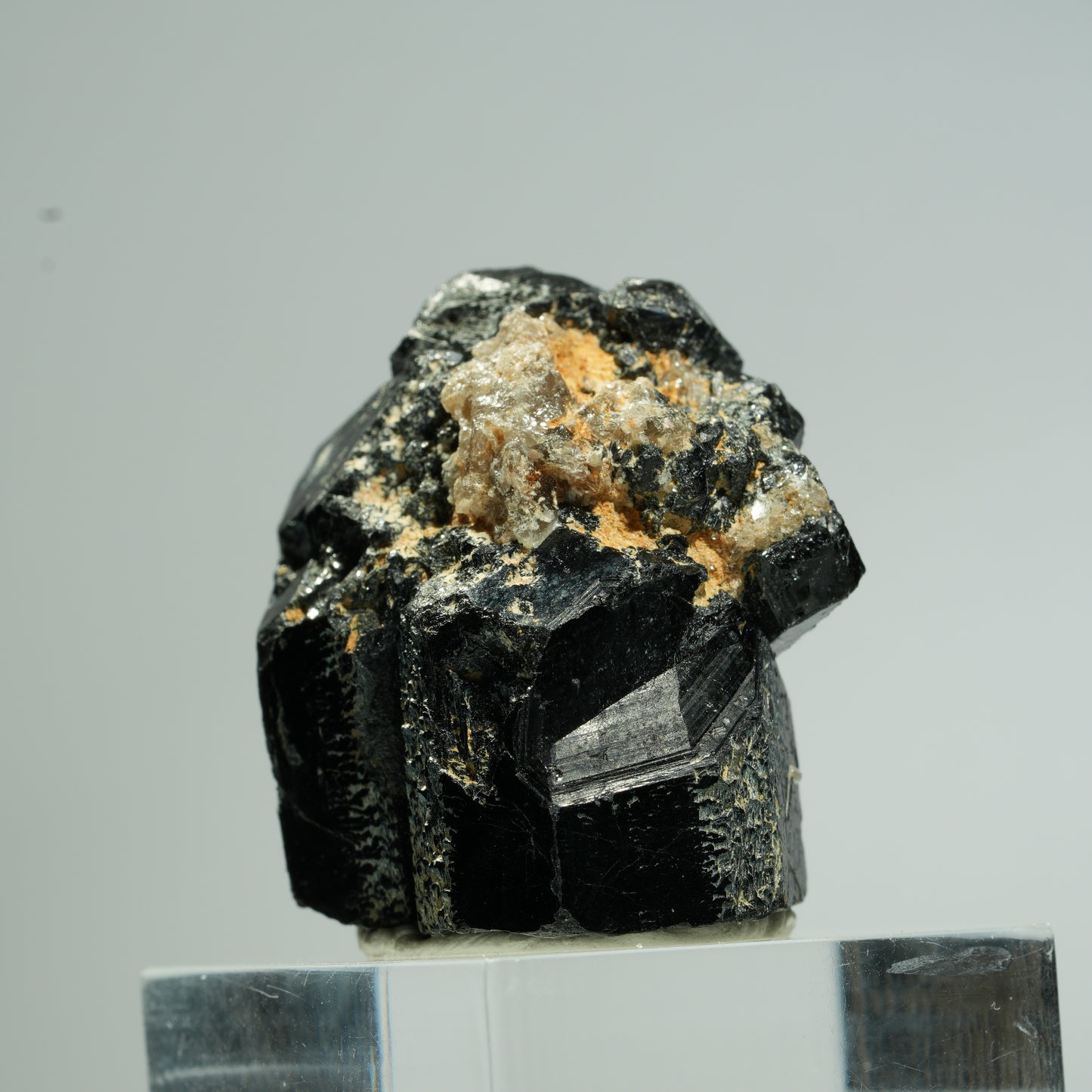 Seltene Schörl Turmalin Stufe, schwarz Erongo, Namibia 29*25*25mm #13673