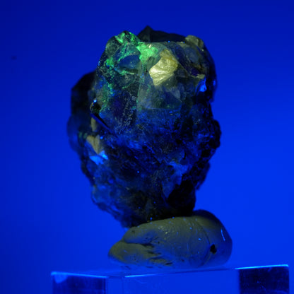 Phantom Fluorit, Schörl Turmalin, Hyalit Opal, Muskovit Erongo, Namibia 38*37*27mm #13675