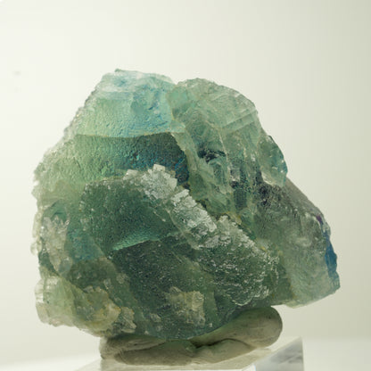 Seltene Phantom Fluorit Würfel Stufe, grün lila Omehane, Namibia 52*45*30mm #13687