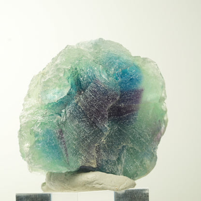 Seltene Phantom Fluorit Würfel Stufe, grün lila Omehane, Namibia 52*45*30mm #13687