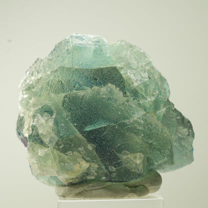 Seltene Phantom Fluorit Würfel Stufe, grün lila Omehane, Namibia 52*45*30mm #13687