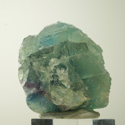 Seltene Phantom Fluorit Würfel Stufe, grün lila Omehane, Namibia 52*45*30mm #13687