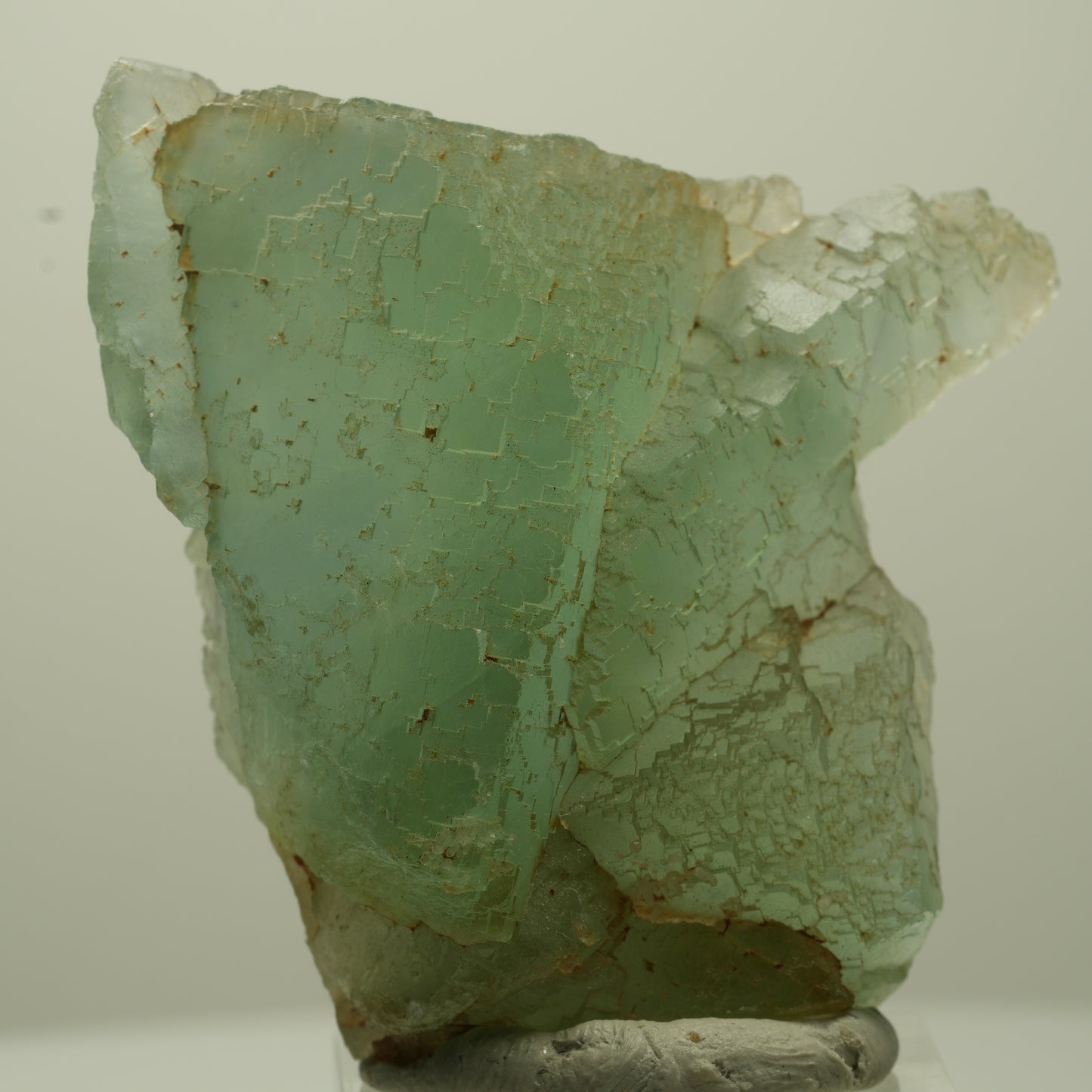 Seltene Phantom Fluorit Würfel Stufe, grün parkettiert Erongo, Namibia 52*48*23mm #13689