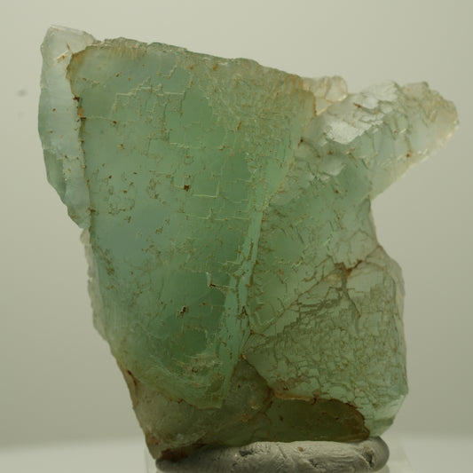 Seltene Phantom Fluorit Würfel Stufe, grün parkettiert Erongo, Namibia 52*48*23mm #13689