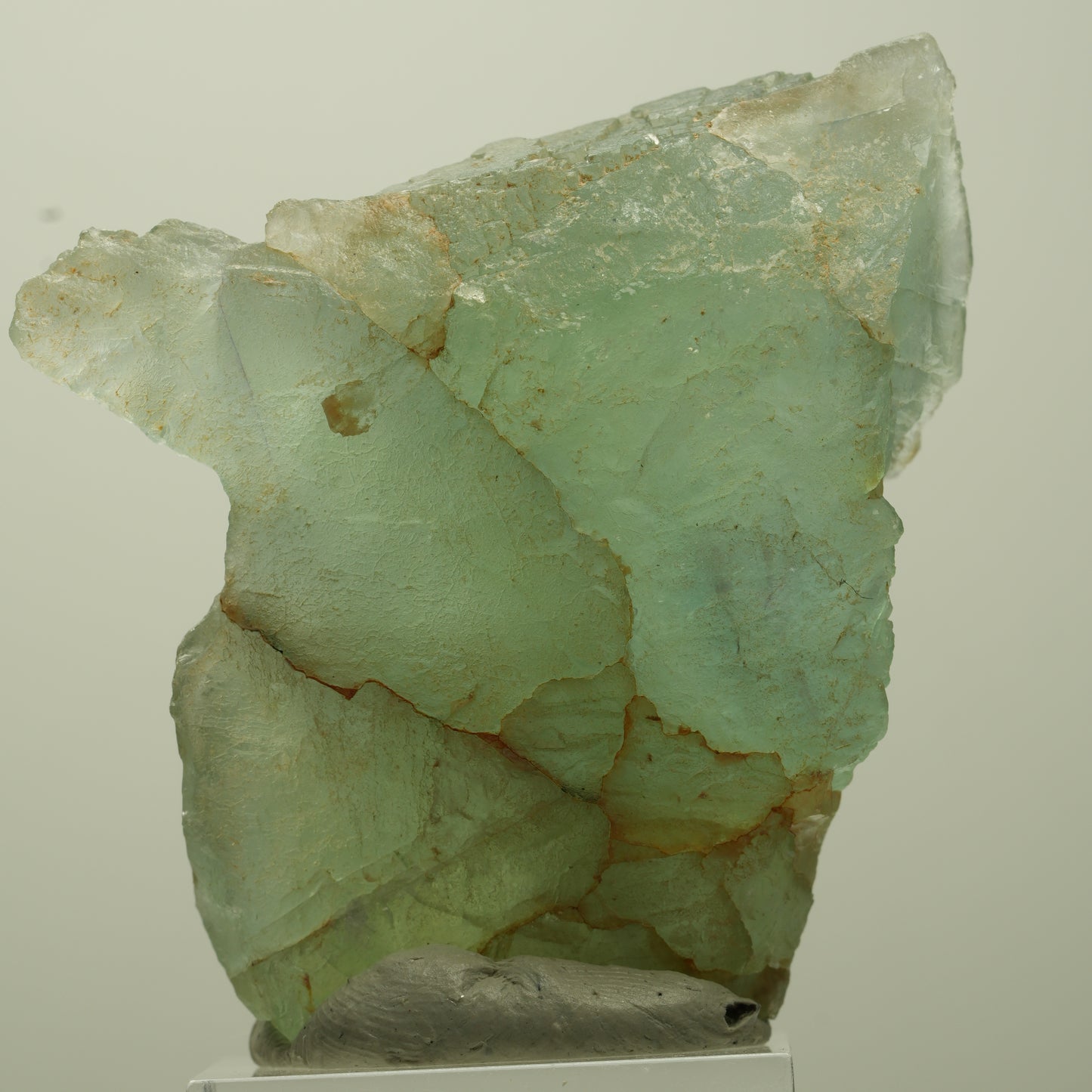 Seltene Phantom Fluorit Würfel Stufe, grün parkettiert Erongo, Namibia 52*48*23mm #13689