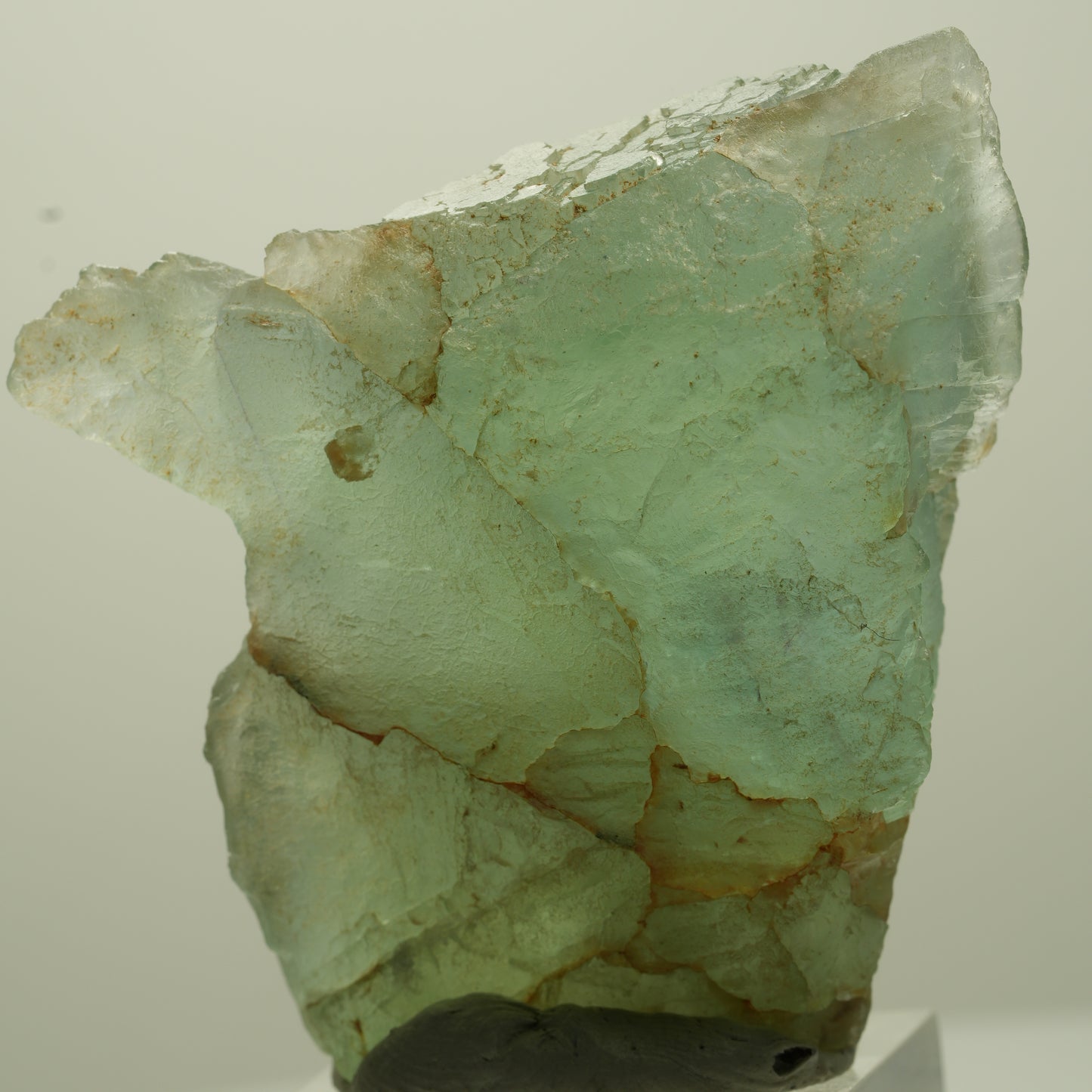 Seltene Phantom Fluorit Würfel Stufe, grün parkettiert Erongo, Namibia 52*48*23mm #13689