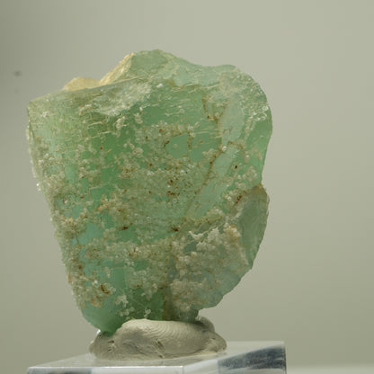Seltene Phantom Fluorit Würfel Stufe, grün parkettiert Erongo, Namibia 50*37*30mm #13690