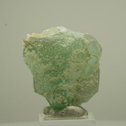 Seltene Phantom Fluorit Würfel Stufe, grün parkettiert Erongo, Namibia 50*37*30mm #13690