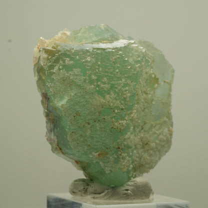 Seltene Phantom Fluorit Würfel Stufe, grün parkettiert Erongo, Namibia 50*37*30mm #13690