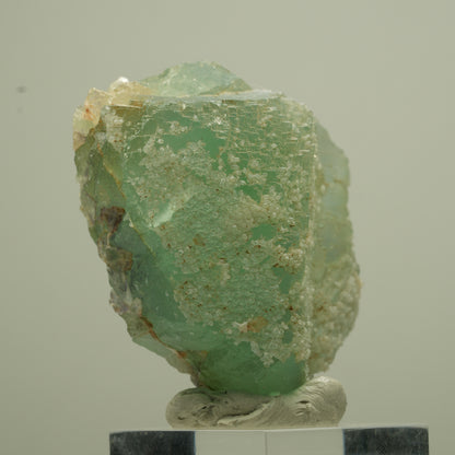 Seltene Phantom Fluorit Würfel Stufe, grün parkettiert Erongo, Namibia 50*37*30mm #13690