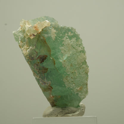 Seltene Phantom Fluorit Würfel Stufe, grün parkettiert Erongo, Namibia 50*37*30mm #13690