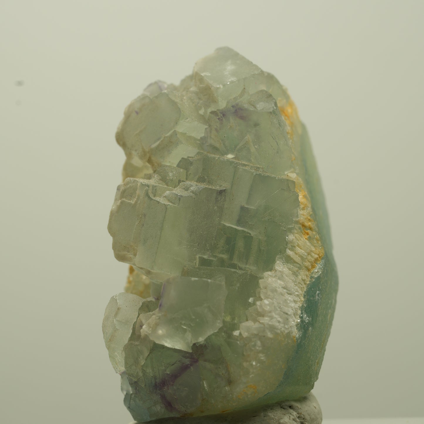 Seltene Phantom Fluorit Stufe, grün lila Omehane, Namibia 36*23*22mm #13692