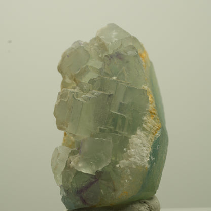 Seltene Phantom Fluorit Stufe, grün lila Omehane, Namibia 36*23*22mm #13692