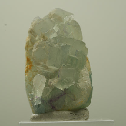 Seltene Phantom Fluorit Stufe, grün lila Omehane, Namibia 36*23*22mm #13692
