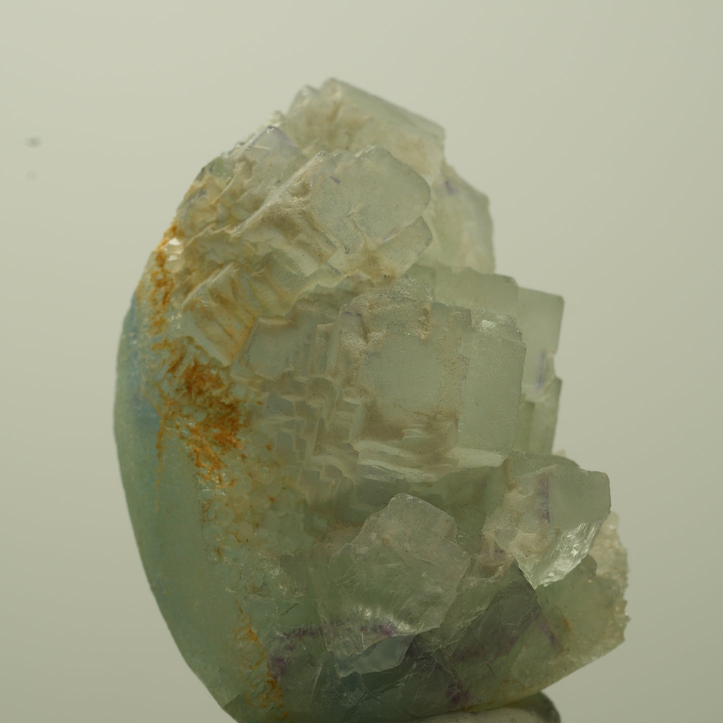 Seltene Phantom Fluorit Stufe, grün lila Omehane, Namibia 36*23*22mm #13692