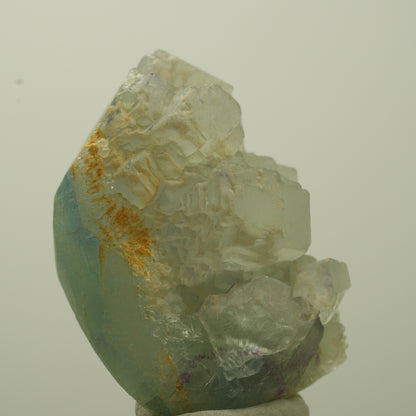 Seltene Phantom Fluorit Stufe, grün lila Omehane, Namibia 36*23*22mm #13692