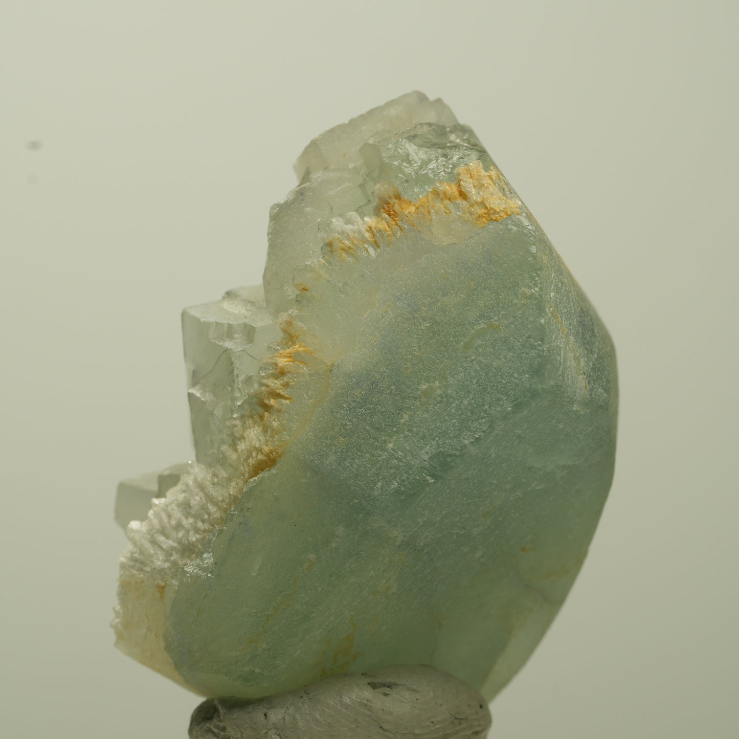 Seltene Phantom Fluorit Stufe, grün lila Omehane, Namibia 36*23*22mm #13692