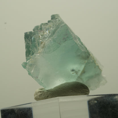 Seltene Phantom Fluorit Würfel Stufe, grün Okorusu, Namibia 35*24*20mm #13693