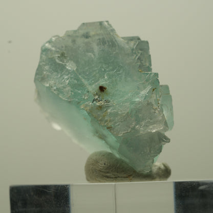Seltene Phantom Fluorit Würfel Stufe, grün Okorusu, Namibia 35*24*20mm #13693