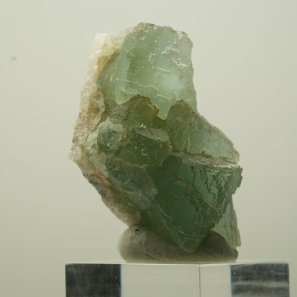 Seltene Phantom Fluorit Würfel Stufe, grün parkettiert Omehane, Namibia 44*31*23mm #13695