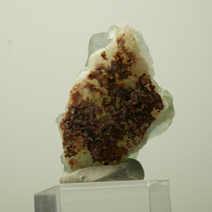 Seltene Phantom Fluorit Würfel Stufe, grün parkettiert Omehane, Namibia 44*31*23mm #13695