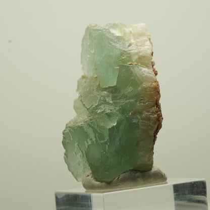 Seltene Phantom Fluorit Würfel Stufe, grün parkettiert Omehane, Namibia 44*31*23mm #13695