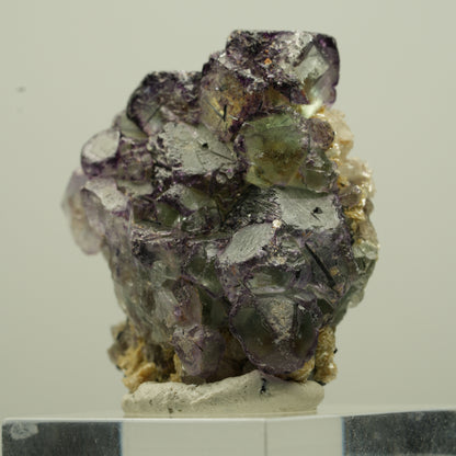 Phantom Fluorit, Schörl Turmalin, Muskovit, Rauchquarz Erongo, Namibia 34*29*20mm #13701