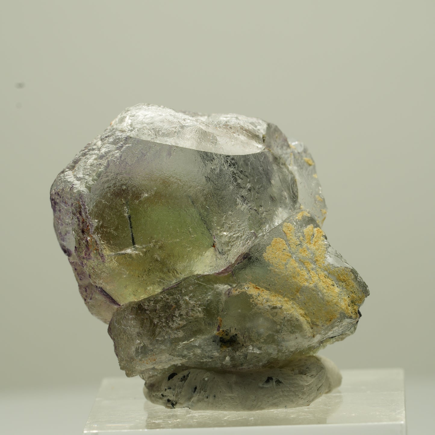 Phantom Fluorit hexagonal, Schörl Turmalin Stufe Erongo, Namibia 29*28*21mm #13702