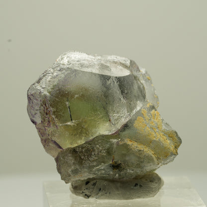 Phantom Fluorit hexagonal, Schörl Turmalin Stufe Erongo, Namibia 29*28*21mm #13702