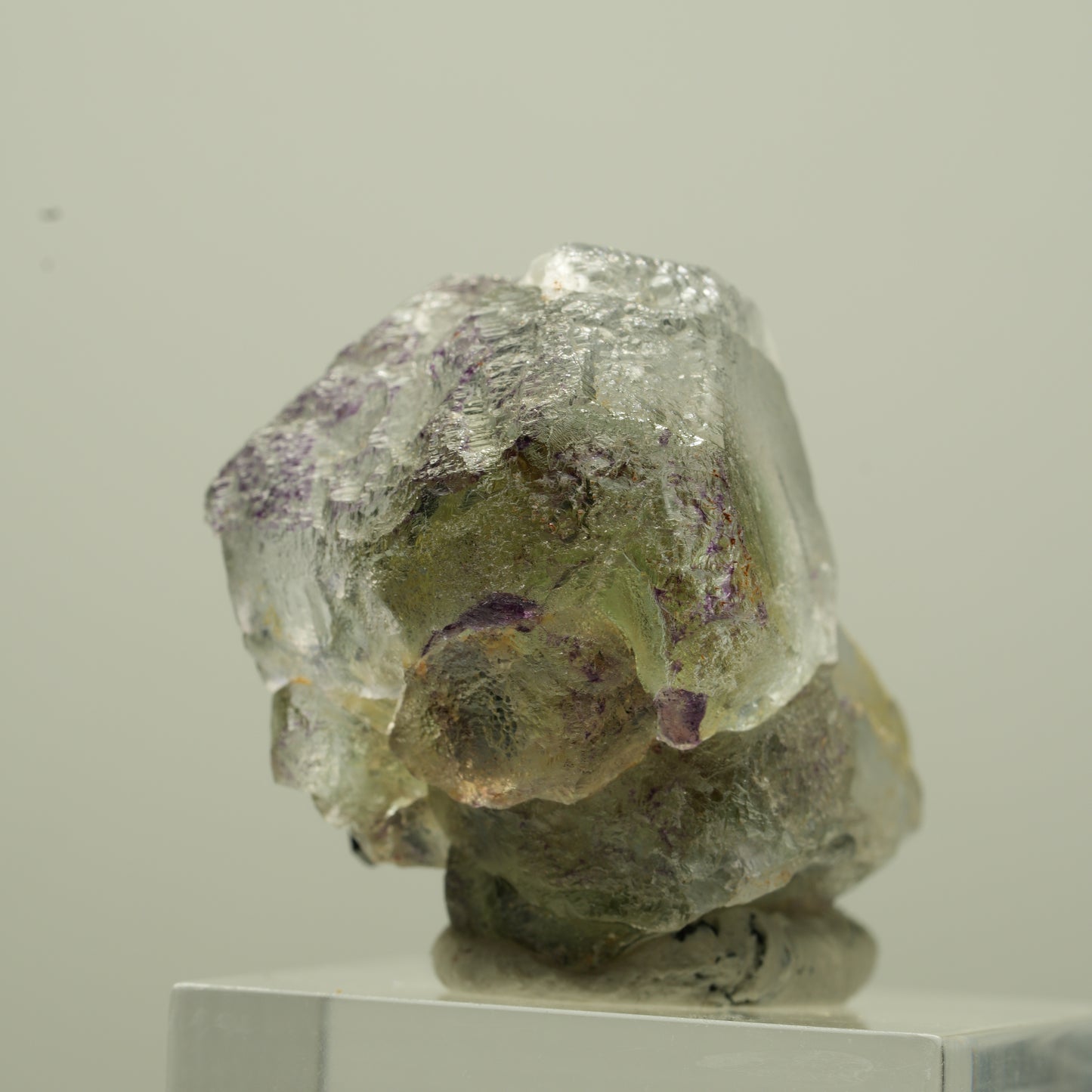 Phantom Fluorit hexagonal, Schörl Turmalin Stufe Erongo, Namibia 29*28*21mm #13702