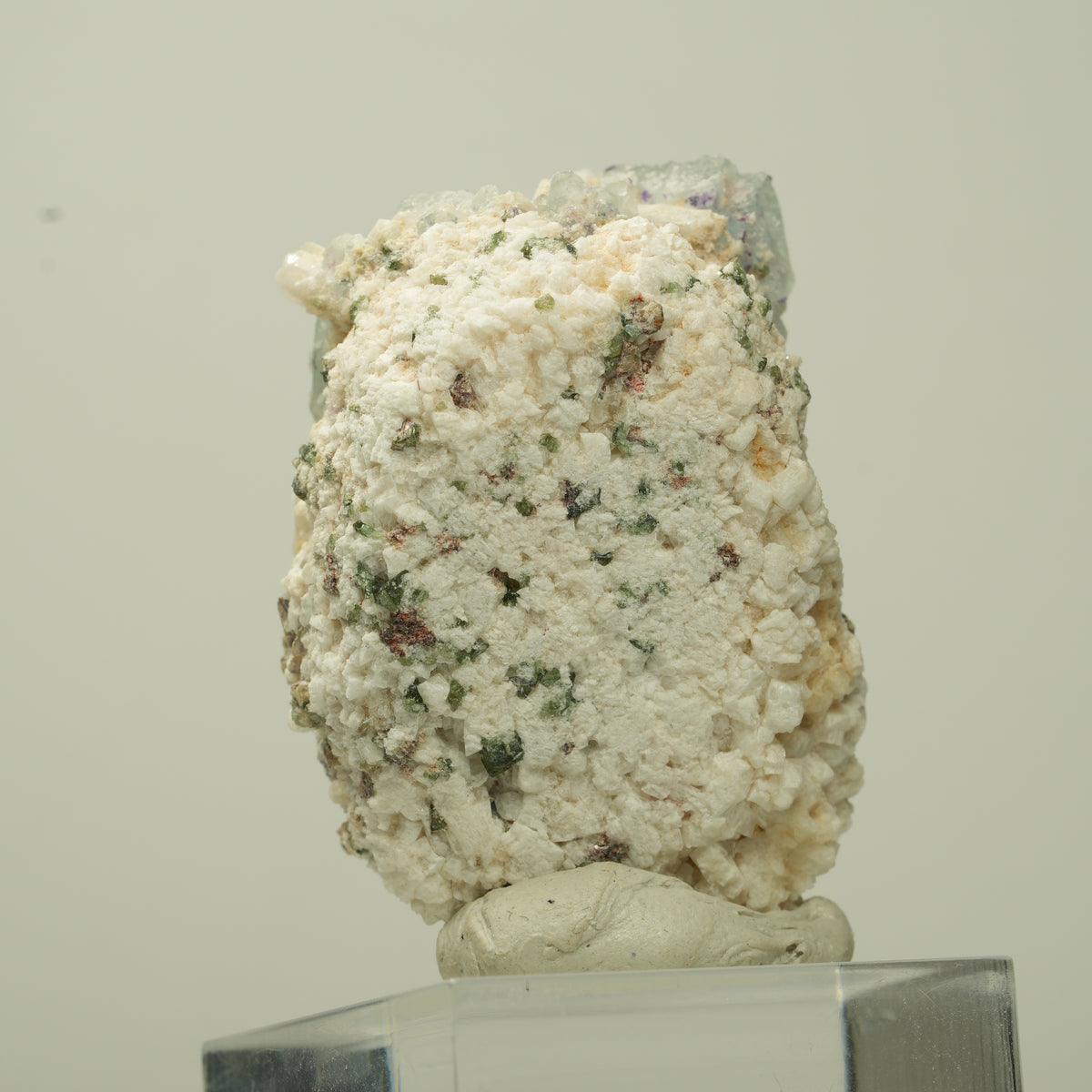 Cubes rares de fluorine fantôme, quartz, orthose, Brandberg, Namibie 40*27*21mm #13710